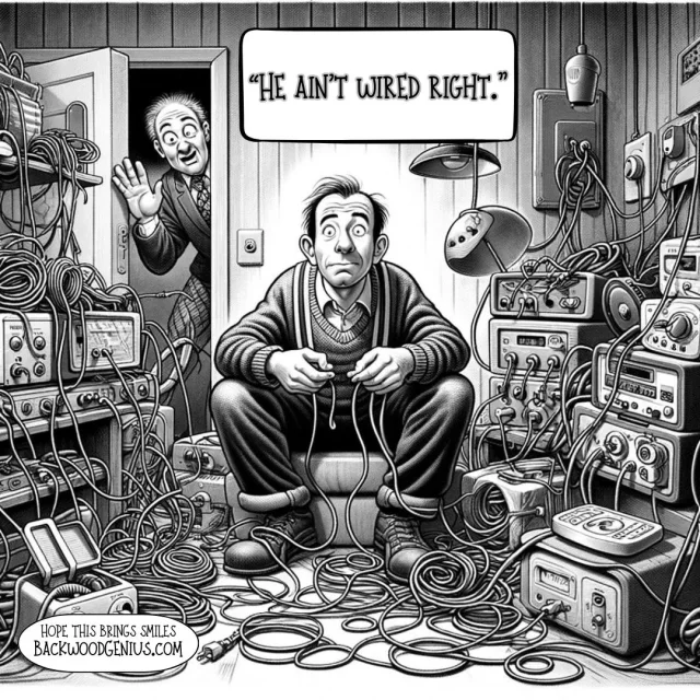 This Ain't Right — BackwoodGenius original illustration