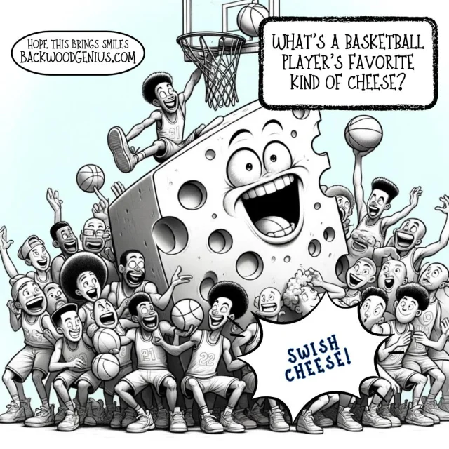 Swiss Basketball — BackwoodGenius original illustration