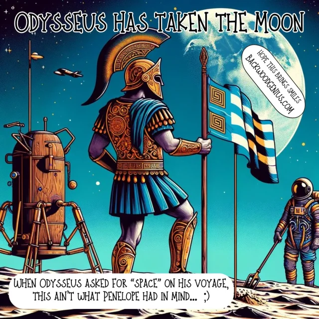 Moon Odyssey — BackwoodGenius original illustration