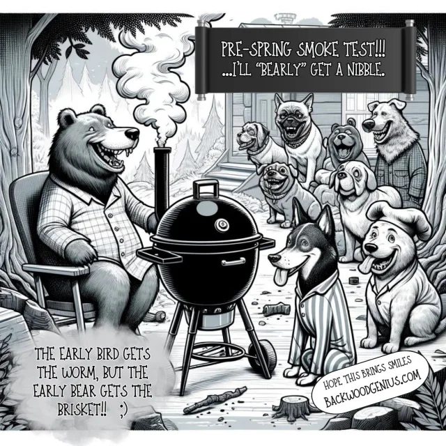 Backwood Barbecue — BackwoodGenius original illustration
