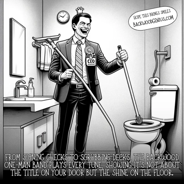 Royal Plunger — BackwoodGenius original illustration