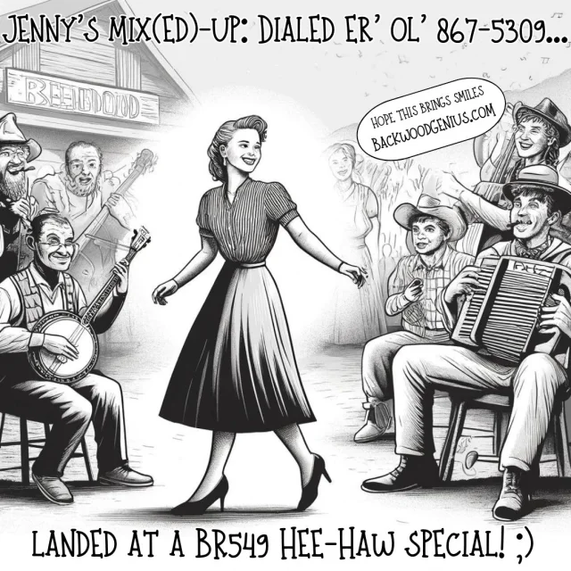 Dial-a-Dance — BackwoodGenius original illustration