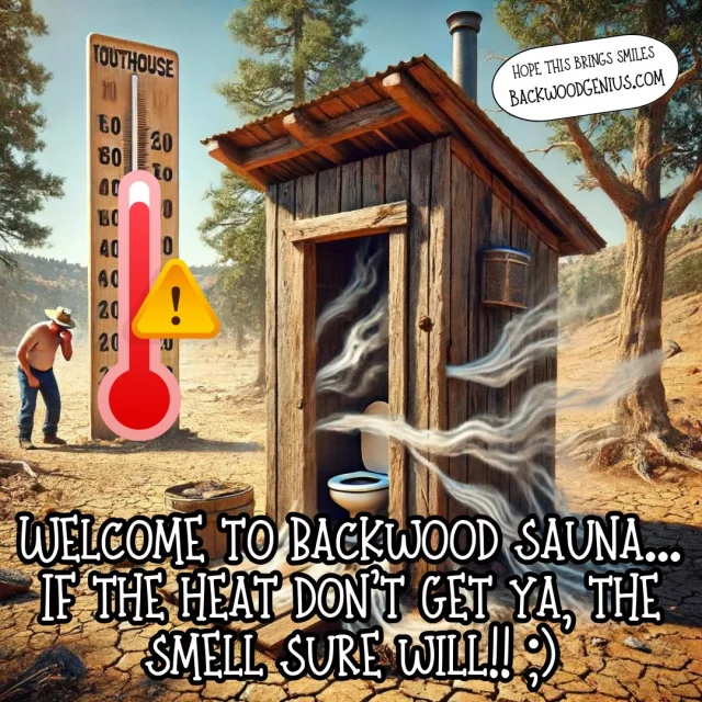 Backwood Sauna — BackwoodGenius original illustration