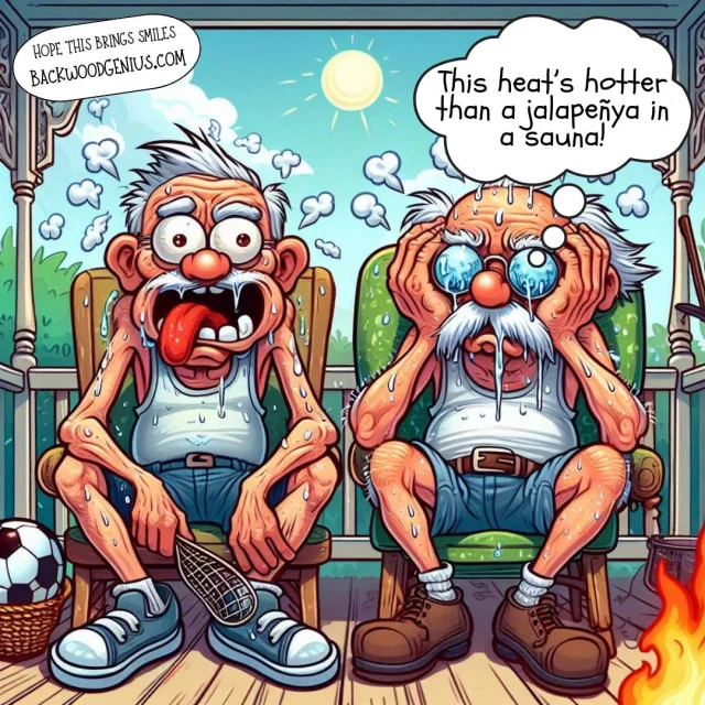 Summer Heat — BackwoodGenius original illustration