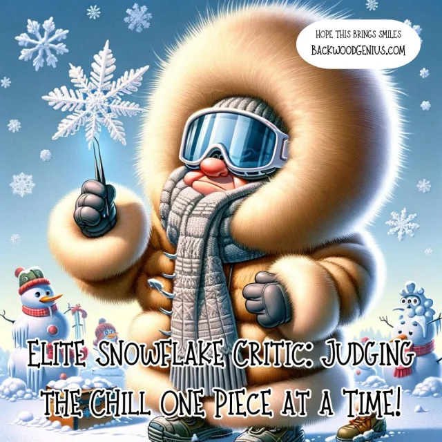 Snowflake Collection — BackwoodGenius original illustration