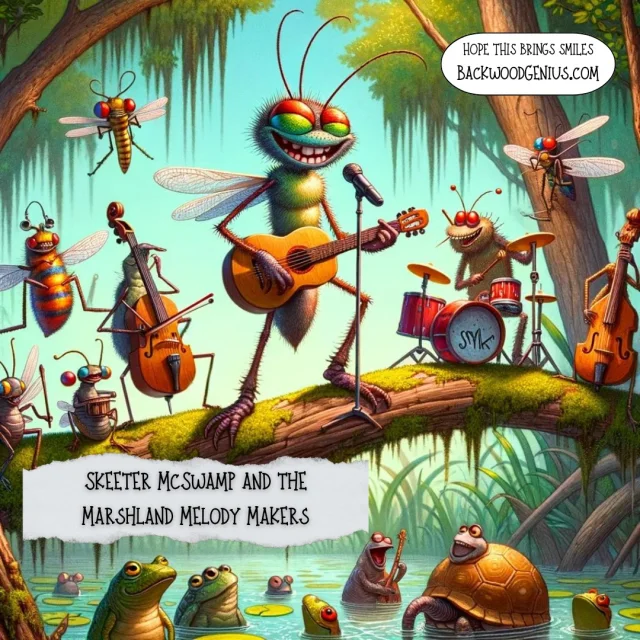 Marshland Music — BackwoodGenius original illustration