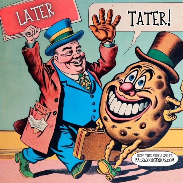 See Ya Later — BackwoodGenius original illustration
