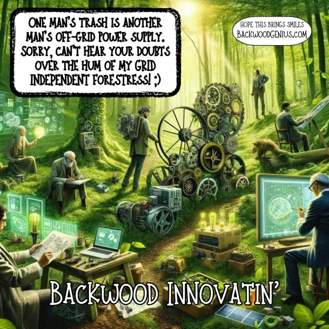 Forest Innovation — BackwoodGenius original illustration